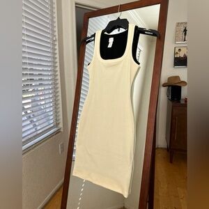 Two Mini Ribbed Dresses